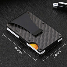 Load image into Gallery viewer, Carbon Fiber Card Holder
